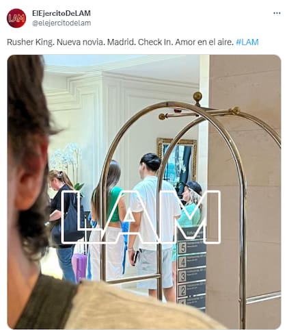 Vincularían a Rusherking en un presunto romance con Mar Lucas Vilar