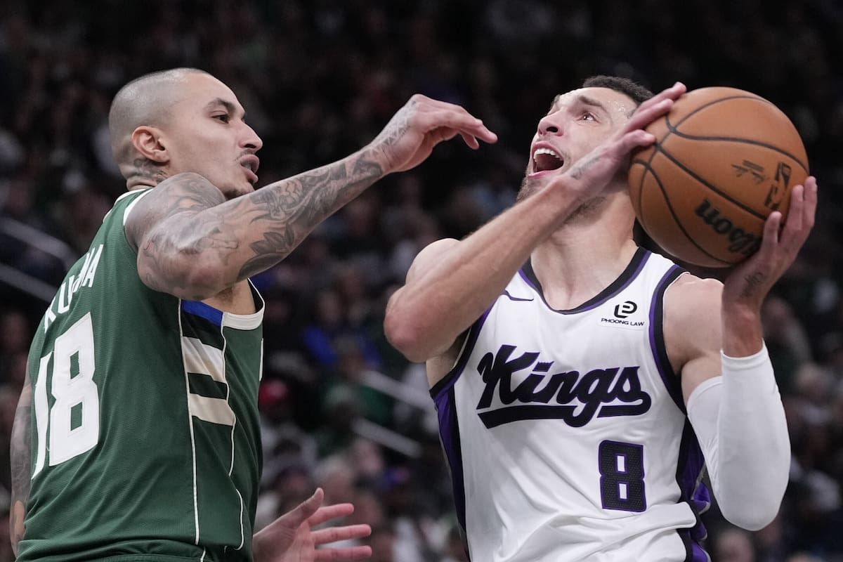 Vine y DeRozan lideran a los Kings en victoria 135-133 sobre los Bucks