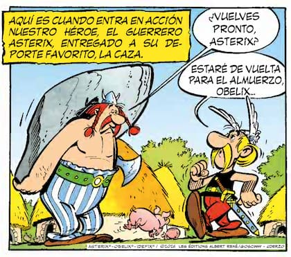 Viñeta de Asterix