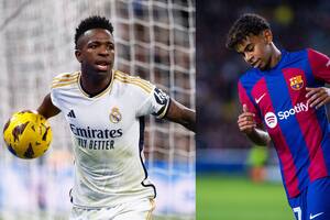 Vinicius Jr. y Lamine Yamal, presente y futuro de Real Madrid y Barcelona, esperan rendir al máximo en el gran clásico español