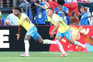 Brasil respondió con otro golazo, en los pies de Vinícius, para empatar el partido ante Marruecos