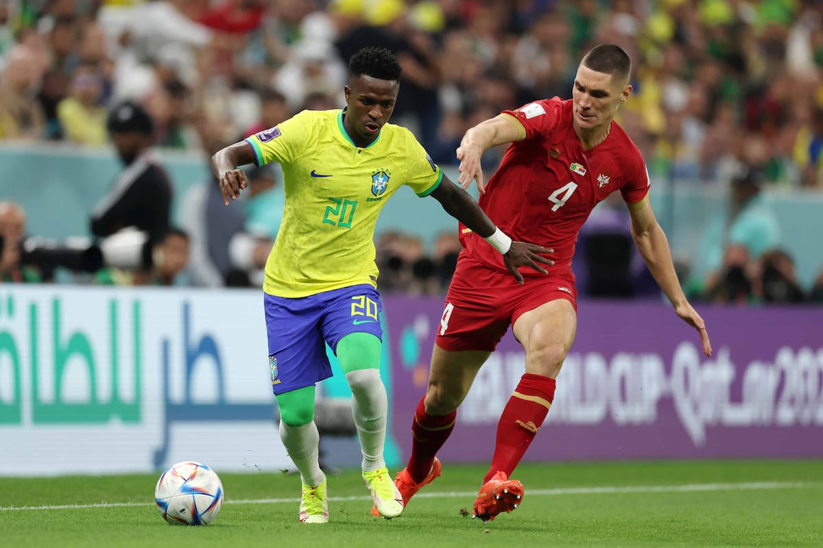 Vinicius Junior, una de las cartas de Brasil ante la ausencia de Neyma por lesión