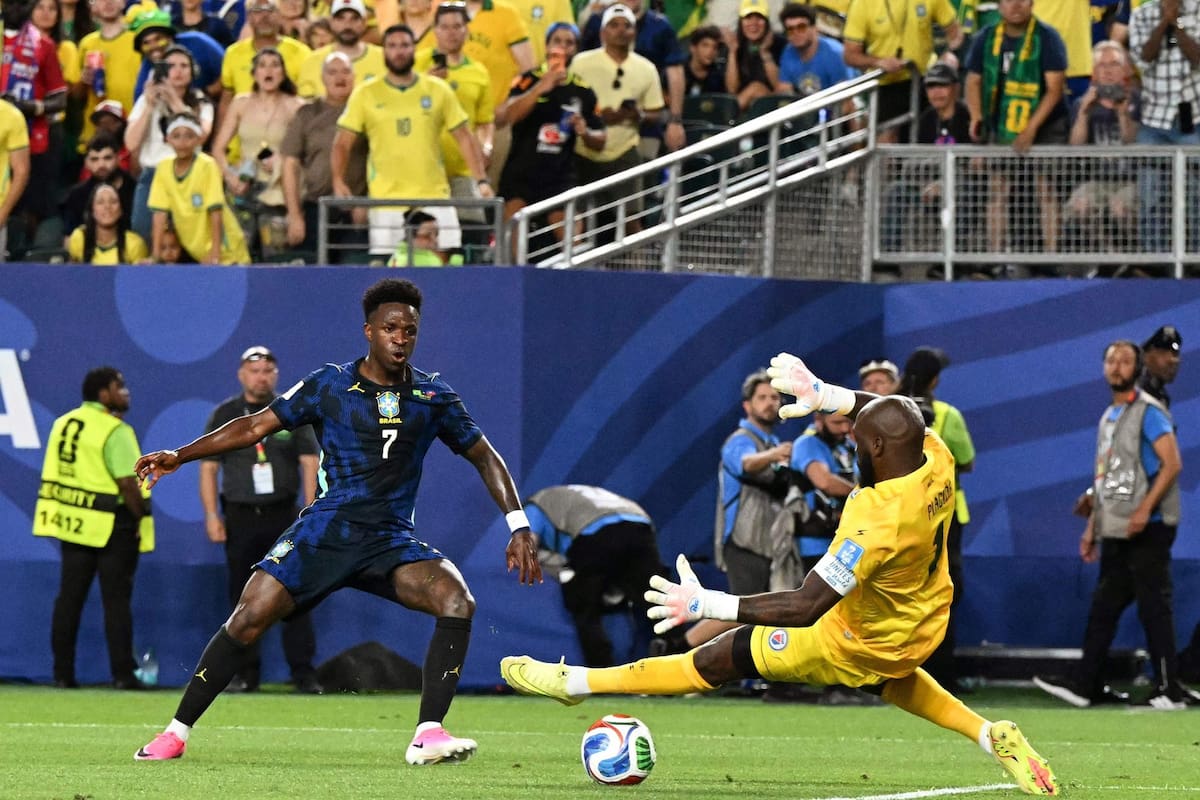 Vinicius selló la victoria con un gol de categoría