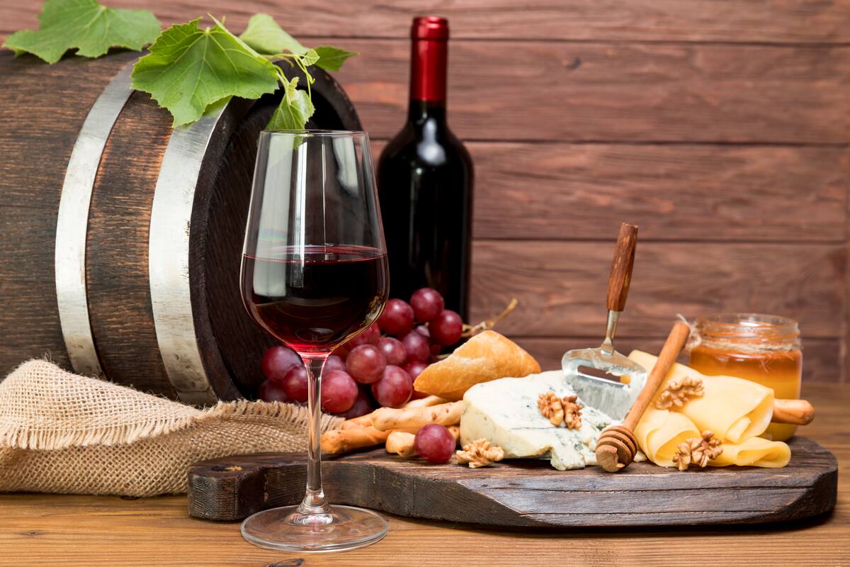 Vino y queso