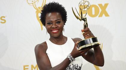 Viola Davis, feliz con su Emmy