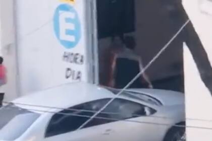 Violencia de género en una cochera de Rosario