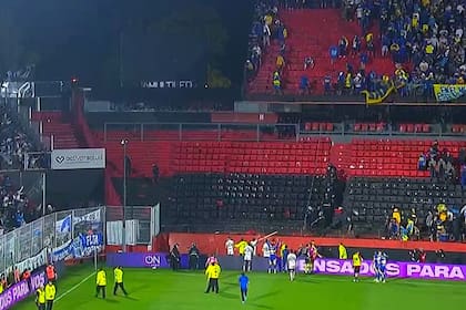 Violencia en Boca-Gimnasia