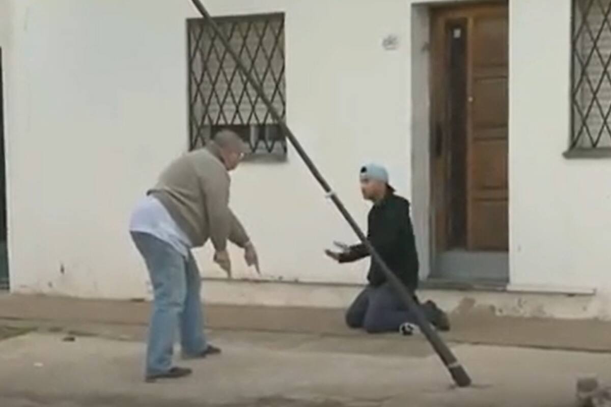 Violenta amenaza en Hurlingham