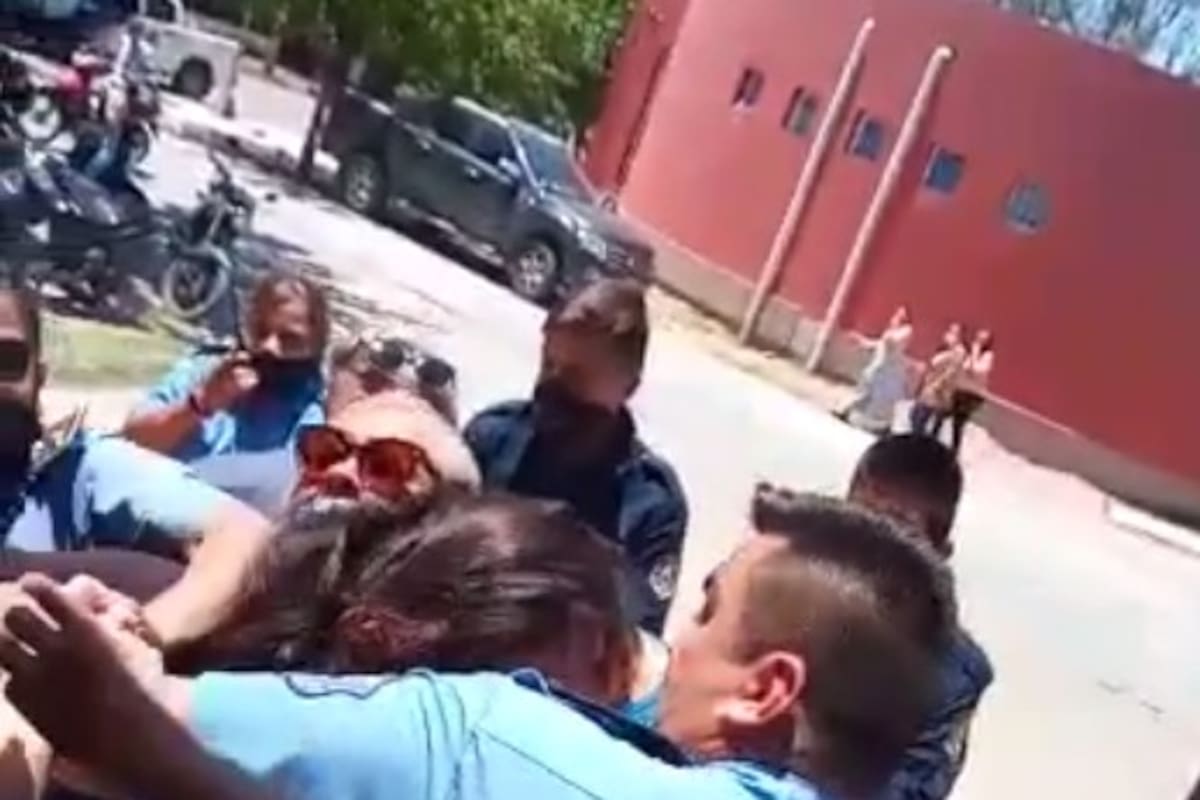 Violenta contienda en una dependencia municipal de la capital de La Rioja