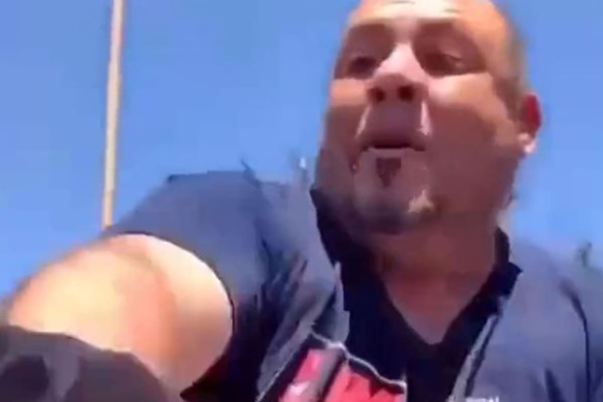 Violenta discusión de tránsito en Munro