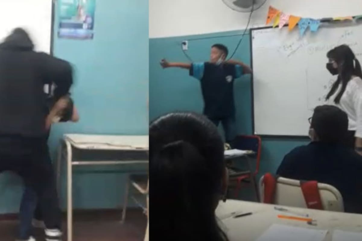 Violenta pelea entre dos alumnos de una escuela de Río Segundo, Córdoba.