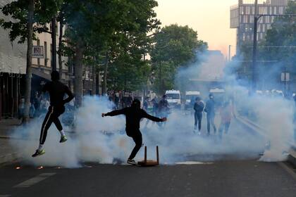 Violentas protestas contra el racismo en París