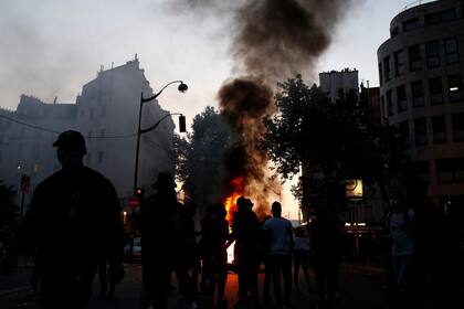 Violentas protestas contra el racismo en París
