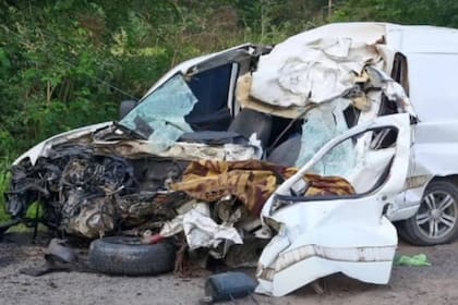 Violento choque frontal en la ruta 3, a la altura de Cañuelas: un muerto
