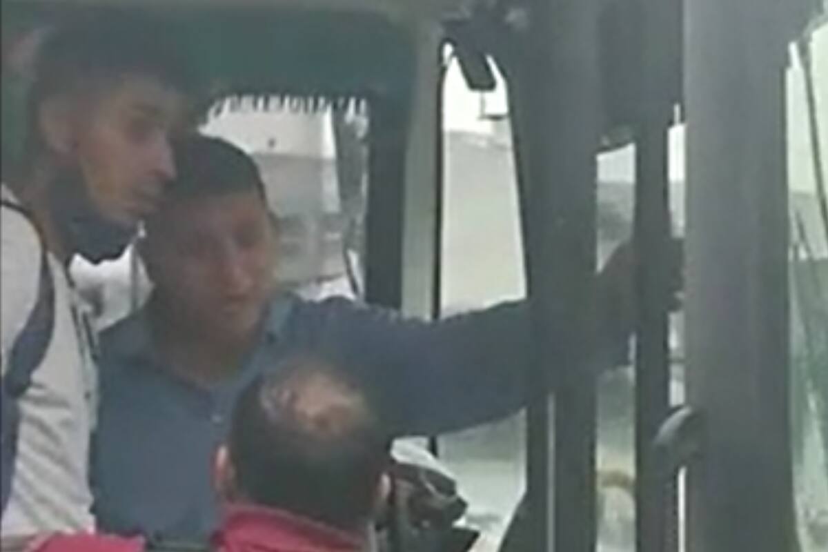 Violento enfrentamiento entre vecinos y un colectivero por un corte de luz