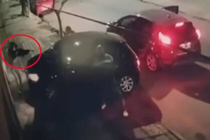 Violento robo con una ametralladora en Gerli