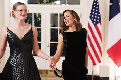 Violet Affleck y Jennifer Garner