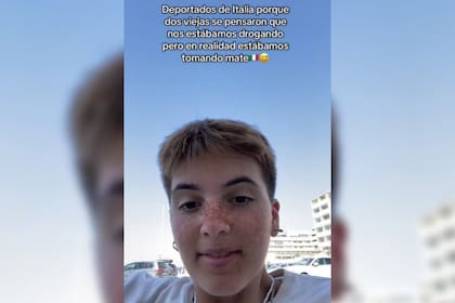 Violeta Bustos se instaló en Italia y contó la insólita situación que vivió (Captura video)