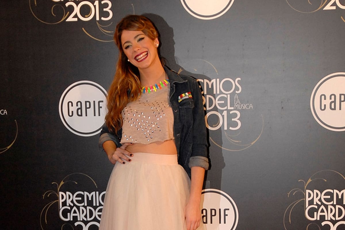 Violetta, en la alfombra roja de los Gardel