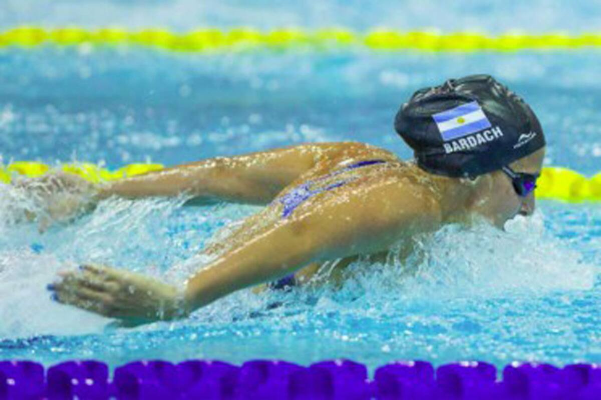 Virginia Bardach ganó en los 200 metros combinados