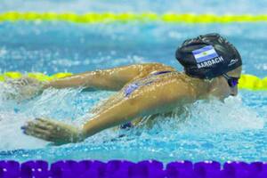 Virginia Bardach ganó en los 200 metros combinados