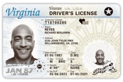 Virginia emite dos versiones distintas de sus documentos estatales: una compatible con REAL ID y otra destinada a trámites de uso cotidiano