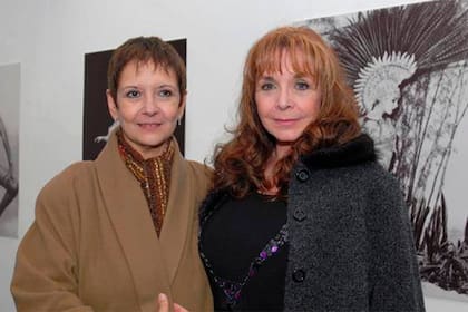 Virginia Faiad junto a su hermana Zulma