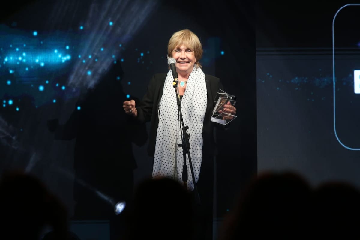 Virginia Lago, protagonista de la obra “Gracias, María Elena”, obtuvo el Estrella de Mar de Oro