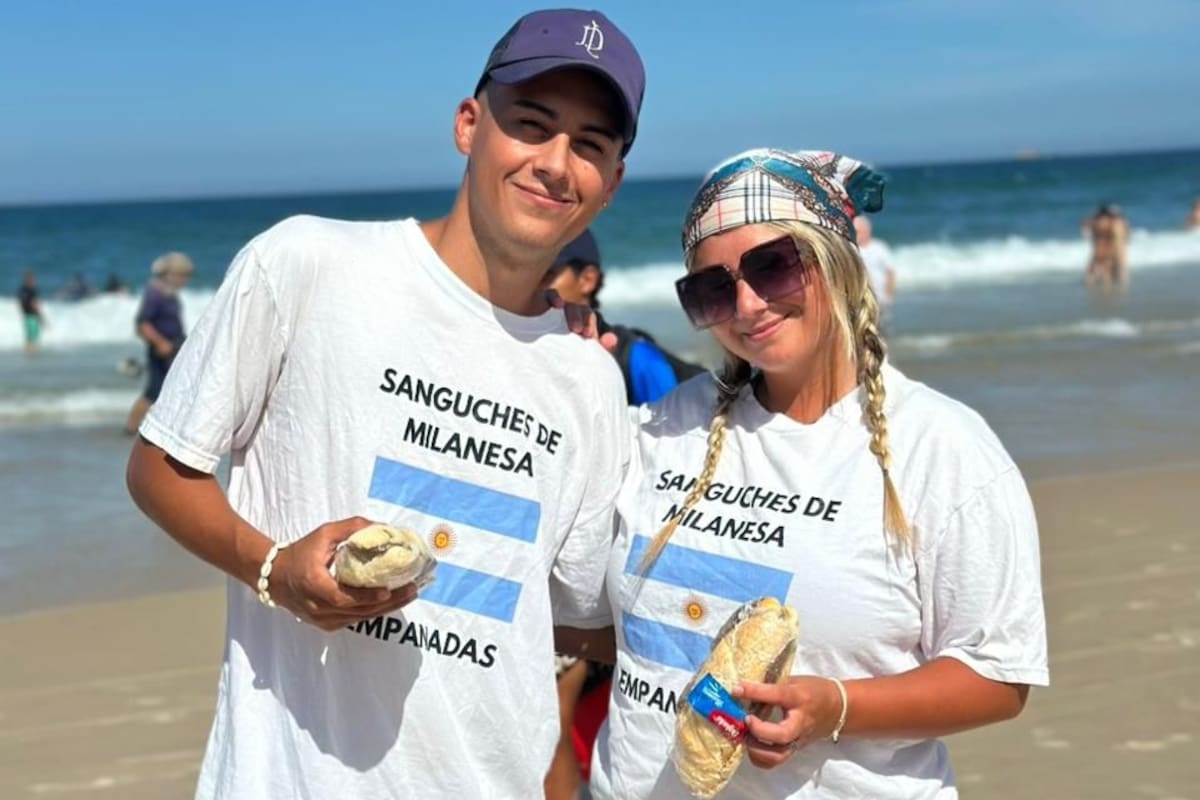 Virginia y Diego los creadores de Sazón Argentino