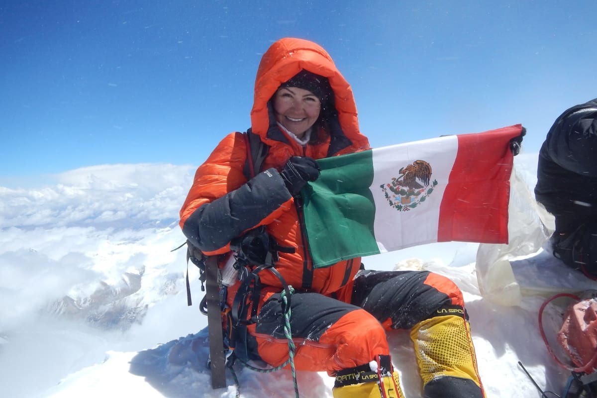 Viridiana Álvarez, la alpinista mexicana que rompe récords