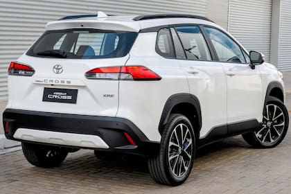 Visión trasera del Toyota Corolla Cross