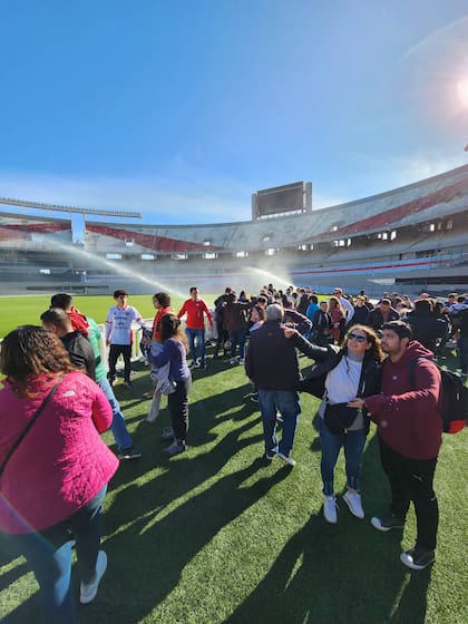 Visita al Monumental, ahora recién restaurado.