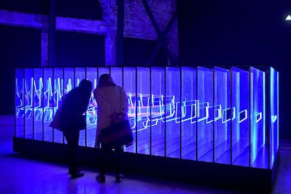 Here we go again… SYSTEM 317, obra del artista Marko Peljhan, en el pabellón de Eslovenia