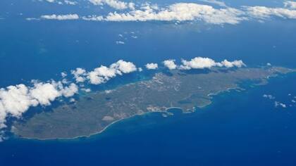 Vista aérea de Vieques