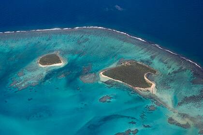 Vista aérea de Tonga