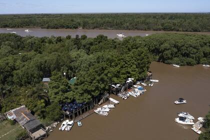Vista aérea de Arroyo Pajarito