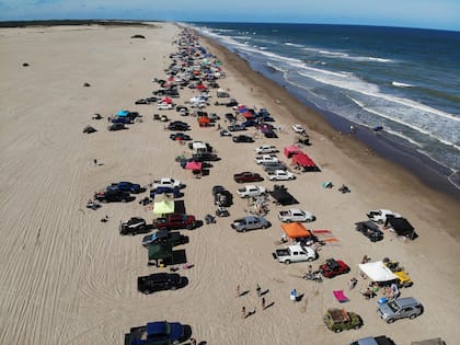 Vista aérea de La Frontera, Pinamar