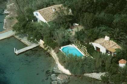 Vista aérea de La Madrague, la villa donde vivió Brigitte Bardot desde que se retiró del mundo del espectáculo