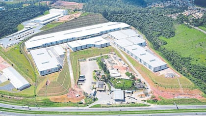 Vista aérea de la planta de San Pablo