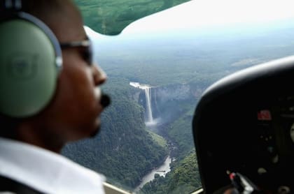 Vista aérea de las cataratas Kaieteur