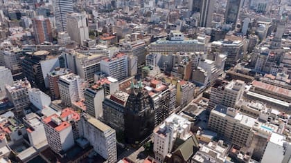 Vista aérea del edificio Otto Wulff