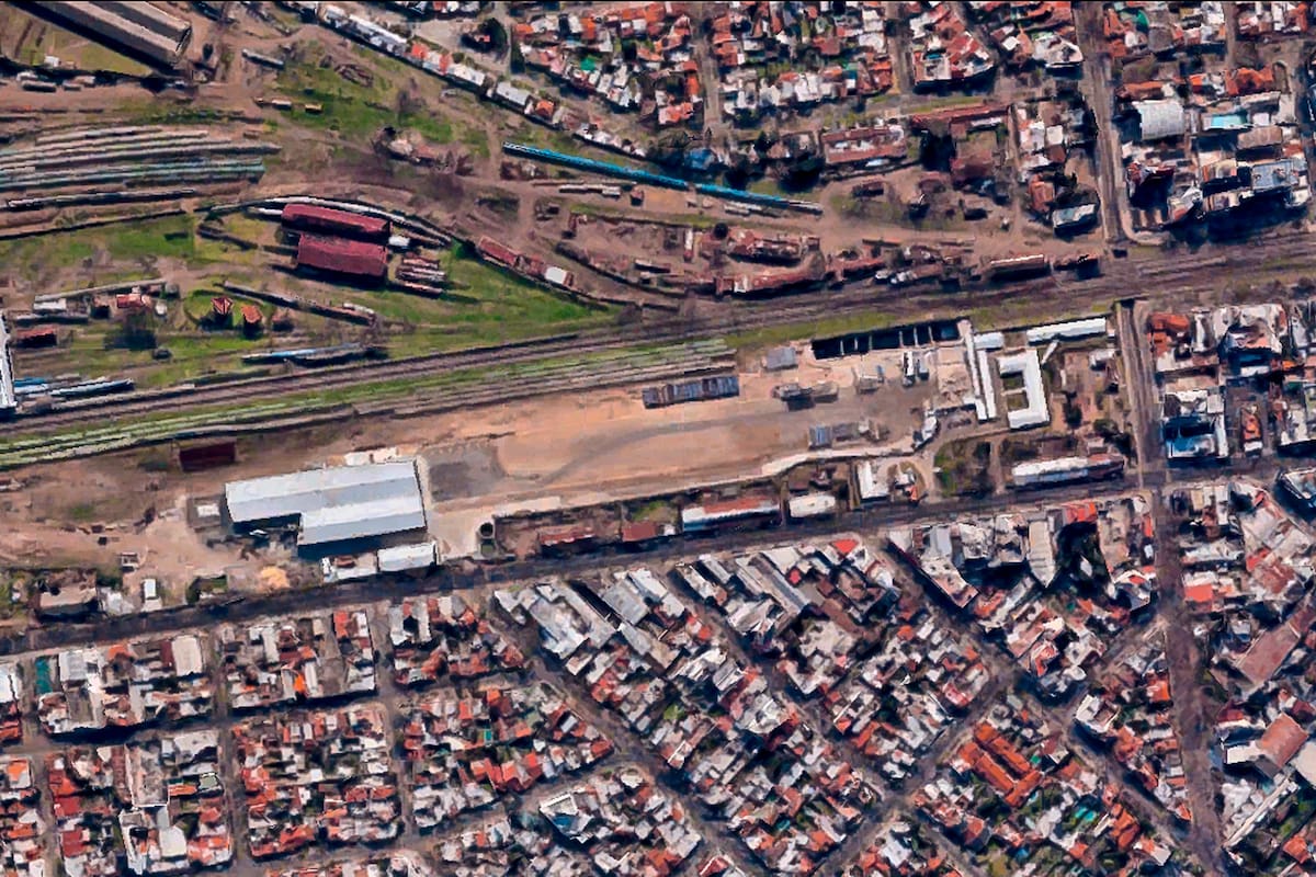 Vista aerea para Diego Cabot.