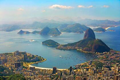 Vista de la Bahía de Guanabara.
