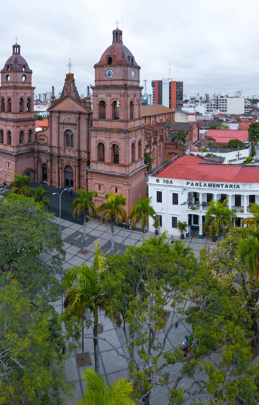 Vista de la ciudad boliviana de Santa Cruz de La Sierra