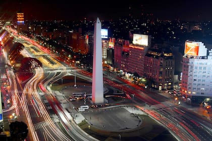 Vista aérea de la Ciudad de Buenos Aires
