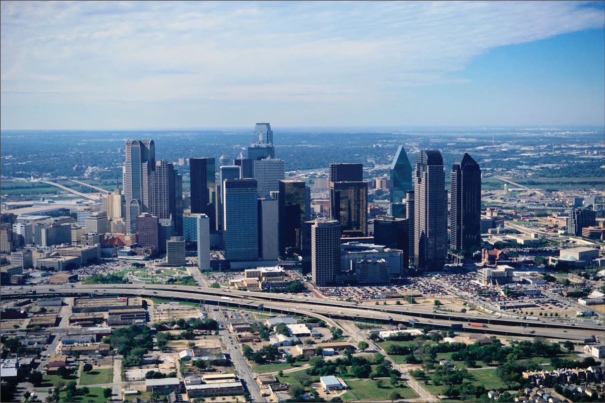 Vista de la ciudad de Dallas, en Texas (Archivo)
