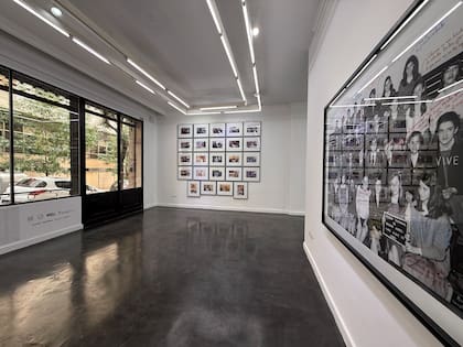 Vista de la muestra actual en Rolf Art