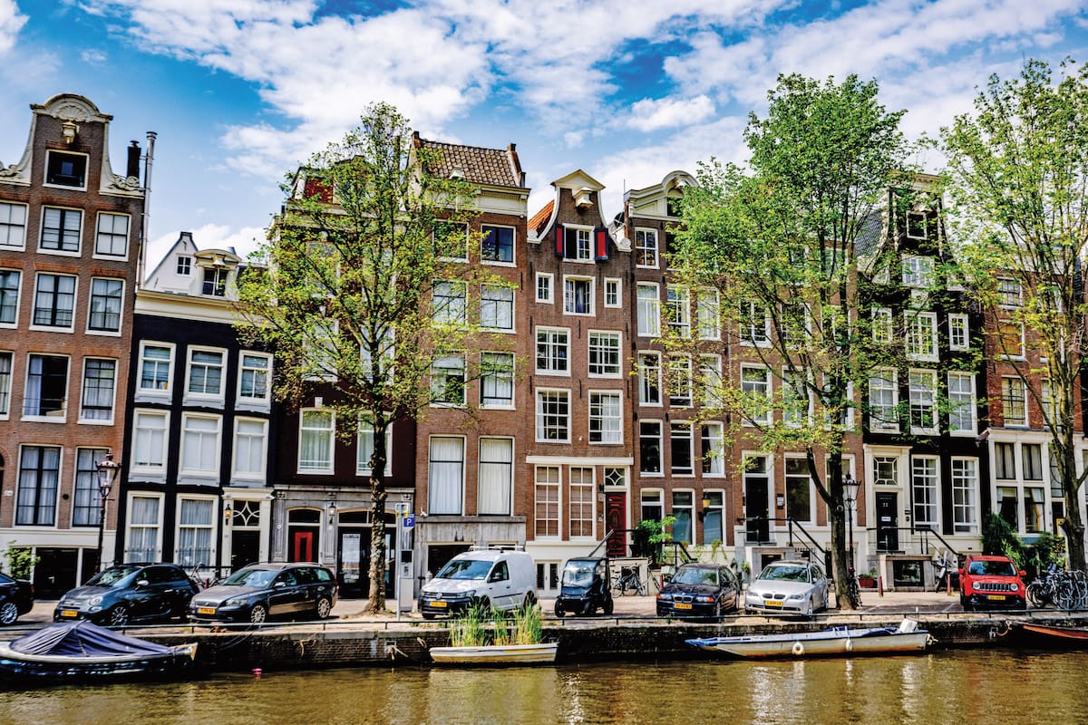 Vista de la nueva casa de estudiantes donde vivirá la Princesa Amalia cuando comience sus estudios en Ámsterdam después de las vacaciones de verano.