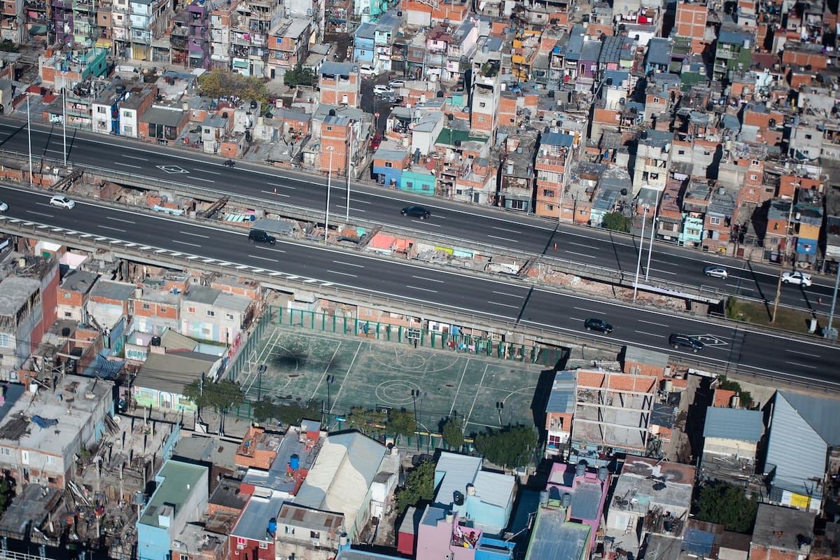 Vista de la Villa 31 de Retiro