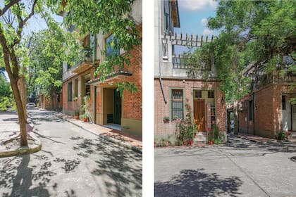 Vista de las calles internas de Barrio Parque Los Andes. Allí, Living visitó a varios vecinos.